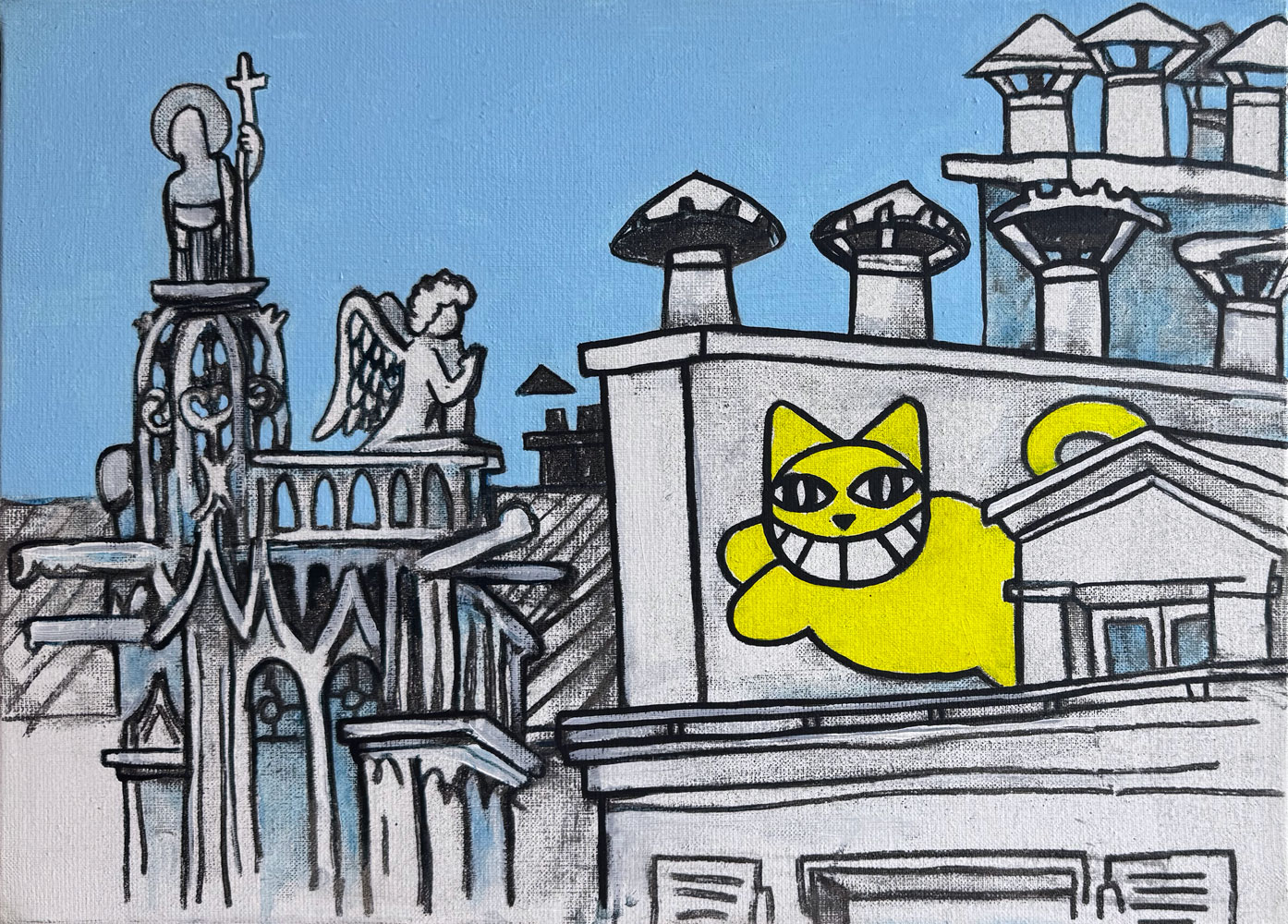 8 P � l'Italienne - Tour Saint-Jacques (Chats disparus), 2025